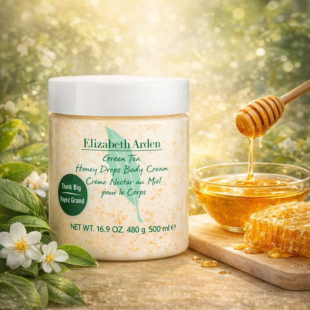 GREEN TEA HONEY DROPS BODY CREAM