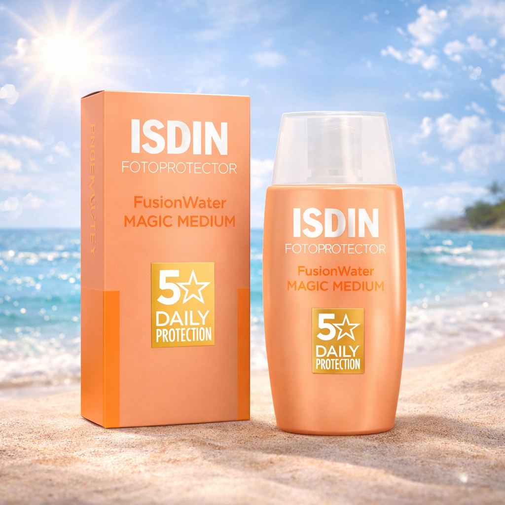 FOTOPROTECTOR FUSION WATER MAGIC COLOR MEDIUM