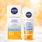 PROTECTOR SOLAR FACIAL UV CONTROL DE BRILLOS TONO MEDIO