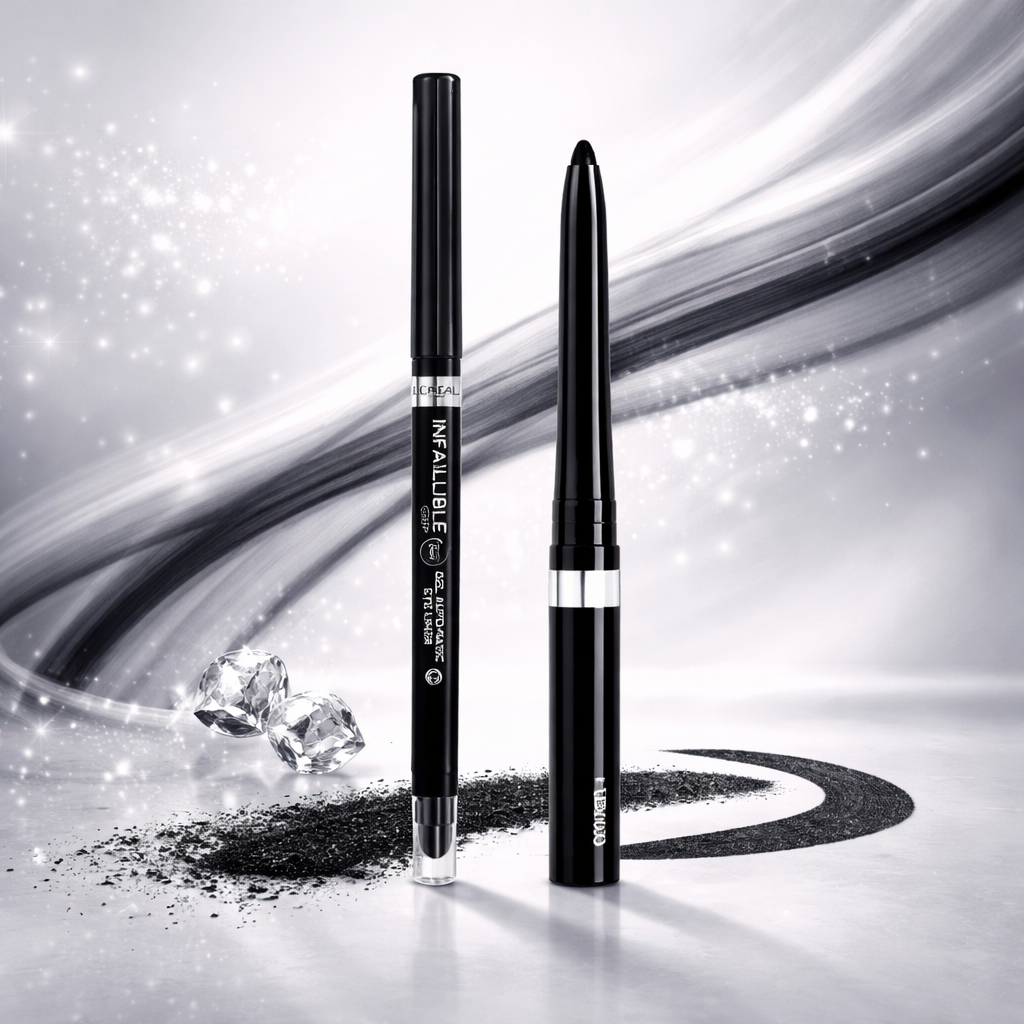 EYELINER NEGRO INFAILLIBLE GRIP GEL AUTOMATIC INTENSE BLACK 001