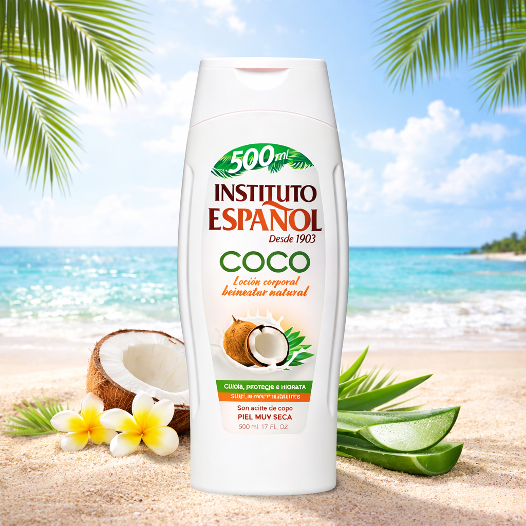 LOCIÓN HIDRATANTE DE COCO