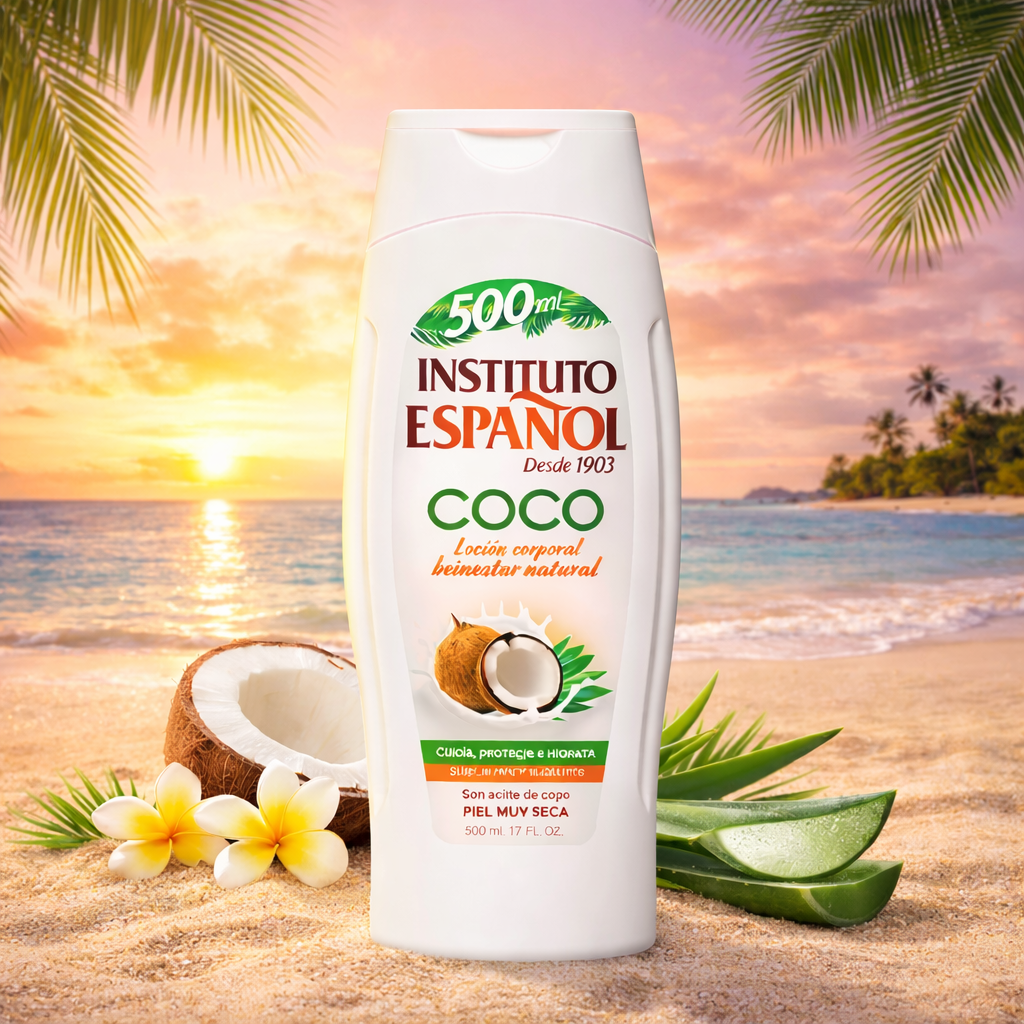 LOCIÓN HIDRATANTE DE COCO