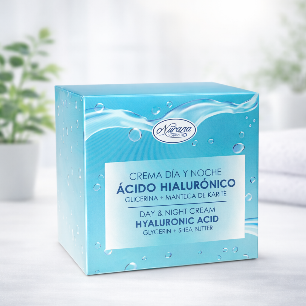 CREMA FACIAL HIDRATANTE ÁCIDO HIALURÓNICO